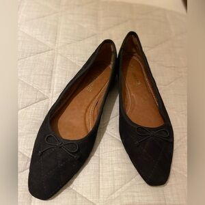 L’intervalle leather ballet flats